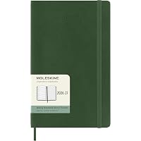 Moleskine Classic 18 Month 2026-2027 Weekly Planner, Soft Cover